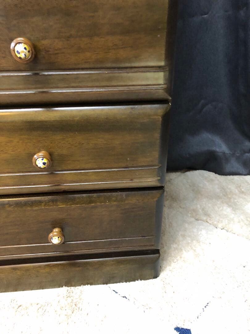 岡家具　天然木チェスト