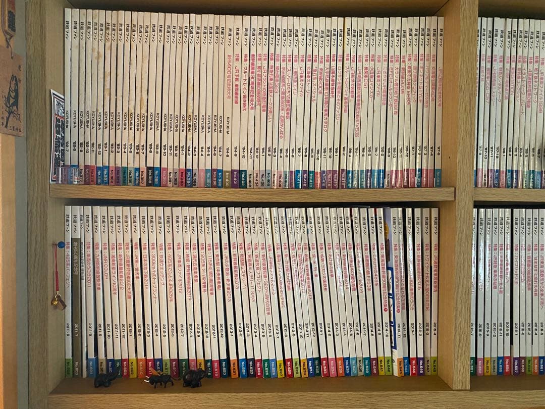 鉄道ファン　1970年〜2023年 約650冊