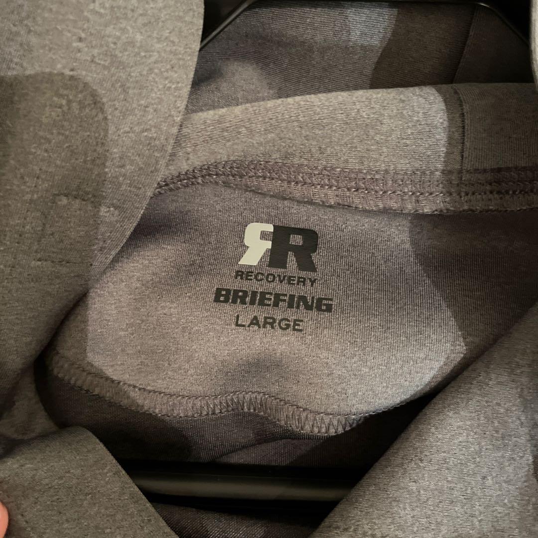 BRIEFING ブリーフィング リカバリーパーカー　セットアップ グレー L
