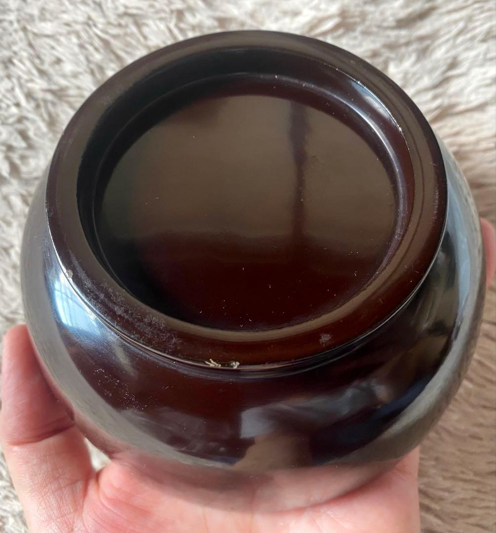 輪島塗 時代漆器 菓子椀 沈金 天然木 外黒内朱 金縁 蓋付 お椀 5客