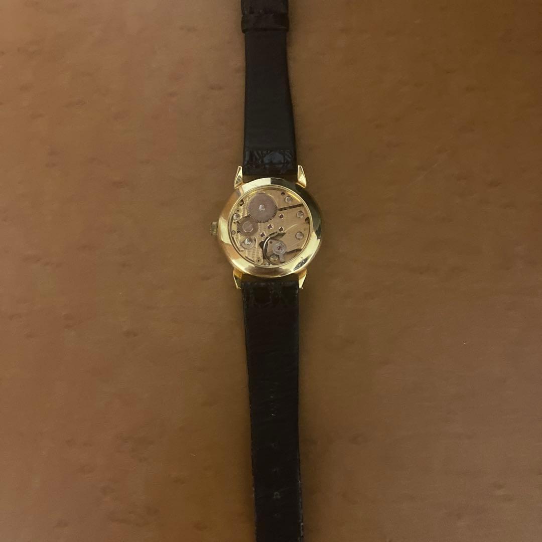 GROVANA 手巻き時計　スケルトン　17石　スイス