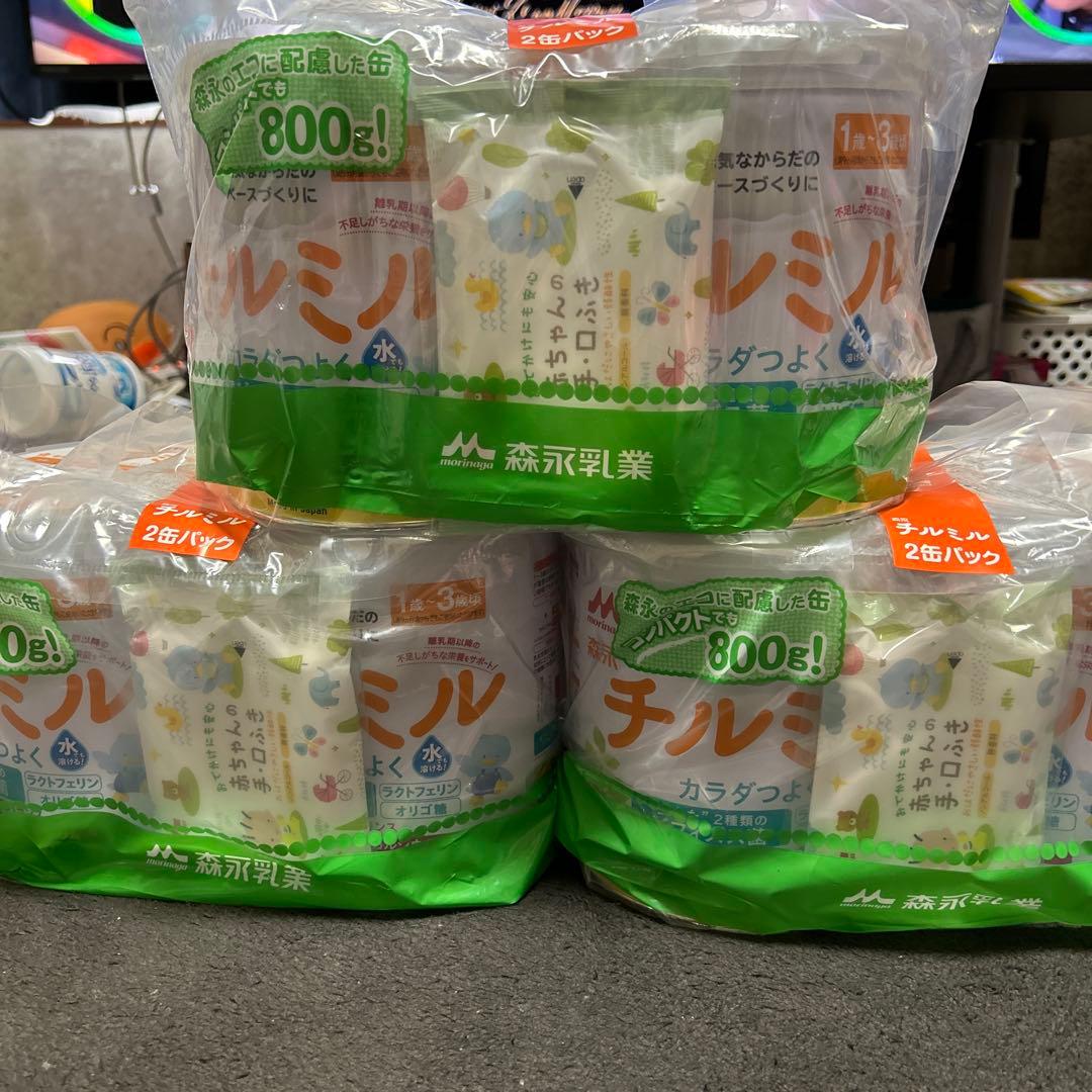 チルミル 森永 フォローアップミルク