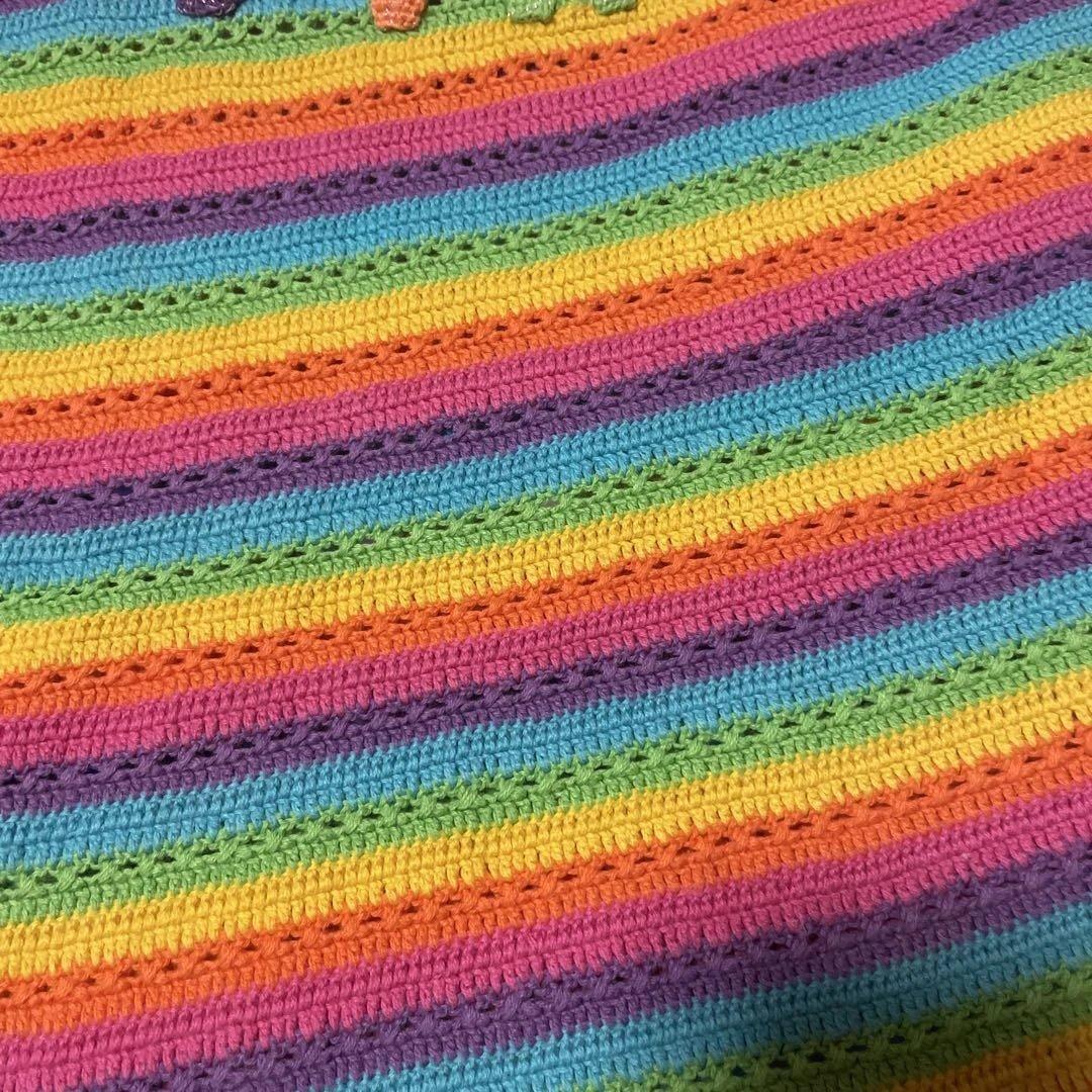 希少　メゾピアノ　ニット　キャミワンピース　L キッズ　ブランド　棉100美品