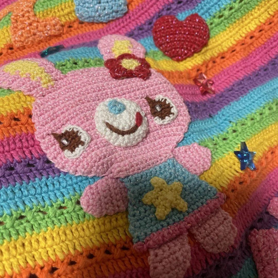 希少　メゾピアノ　ニット　キャミワンピース　L キッズ　ブランド　棉100美品