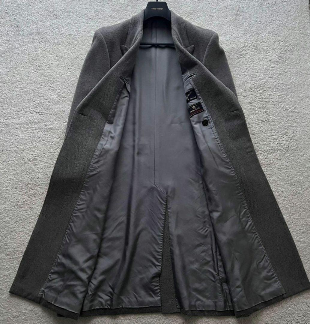 ✨高級紳士服✨チェスターロングコート ダブル 6B 菅田将暉 カシミヤ XL相当