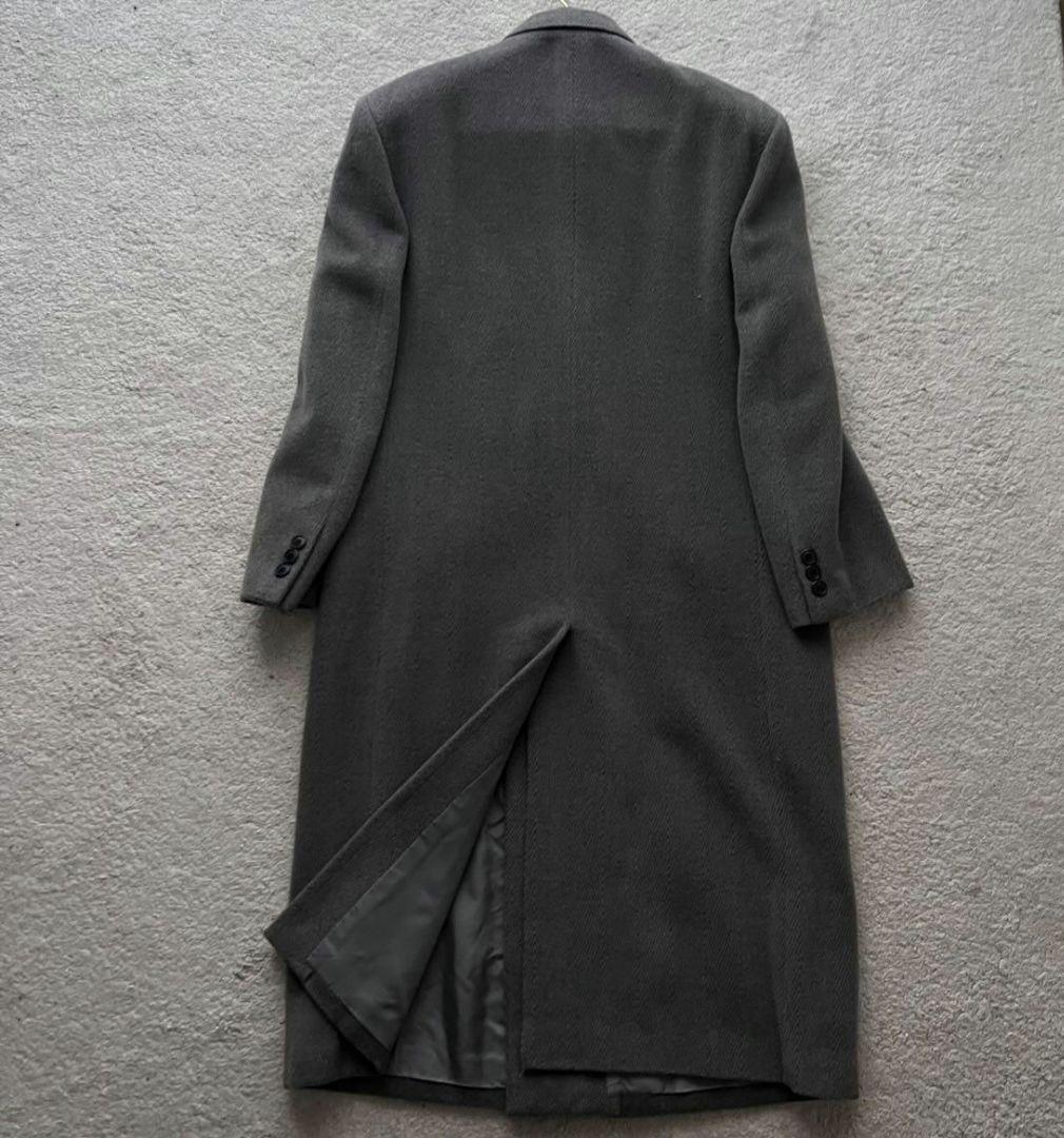 ✨高級紳士服✨チェスターロングコート ダブル 6B 菅田将暉 カシミヤ XL相当