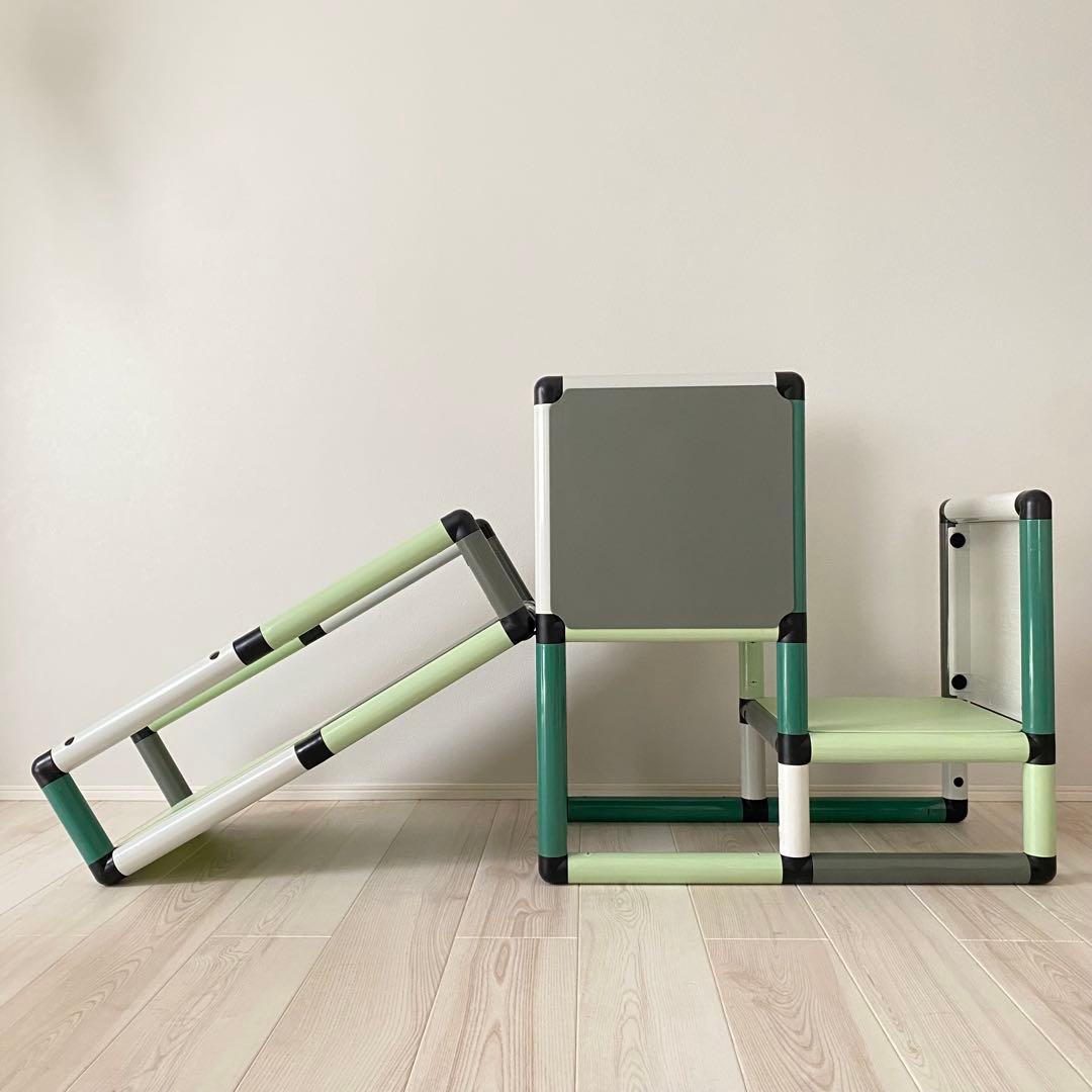 ボーネルンド クアドロ すべり台 ジャングルジム グリーン 知育玩具 遊具 運動