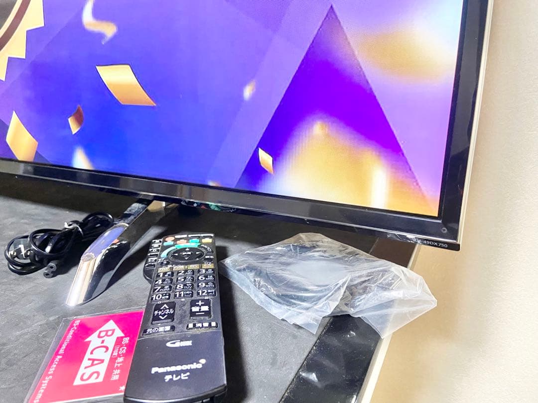 【今だけ優待価格】Panasonic VIERA 49V型4K・3チューナー