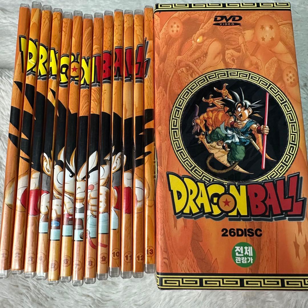 激レア！！ドラゴンボールDVD 韓国版 2枚組13セット クリーニング済み