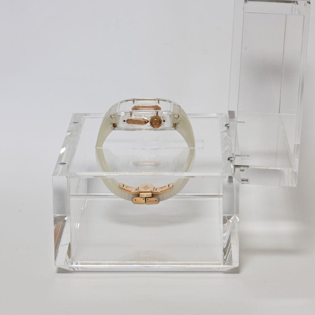 時計 GOLDEN CONCEPT RSTR45 45mm CRYSTAL ROSE