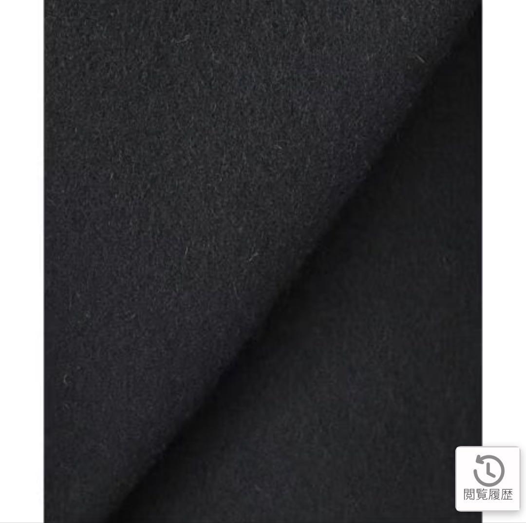 cocoti0822 SUPER 100 シャギーノーカラーコート 未使用