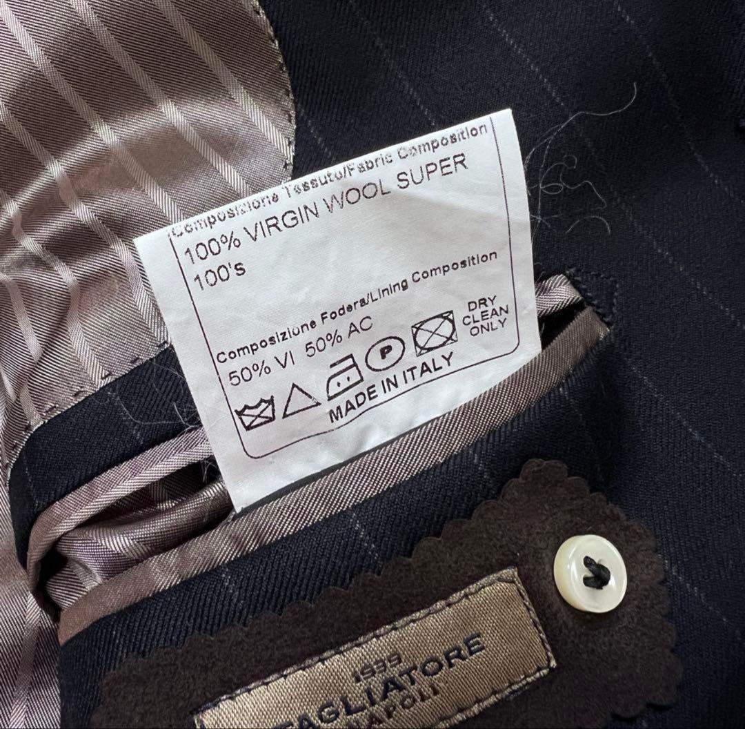 タリアトーレ スーツセットアップ ネイビー 46