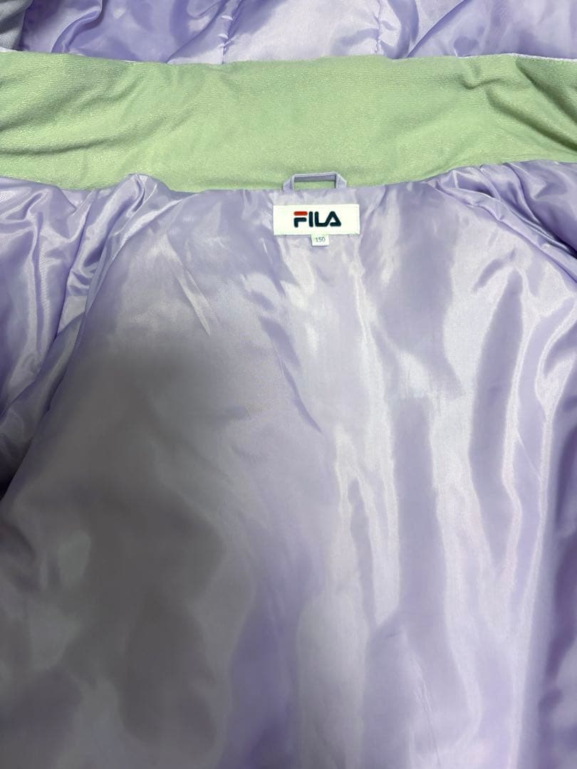 新品スキースノボウェア150FILAフィラ上下セパレートセットサイズ調整可能