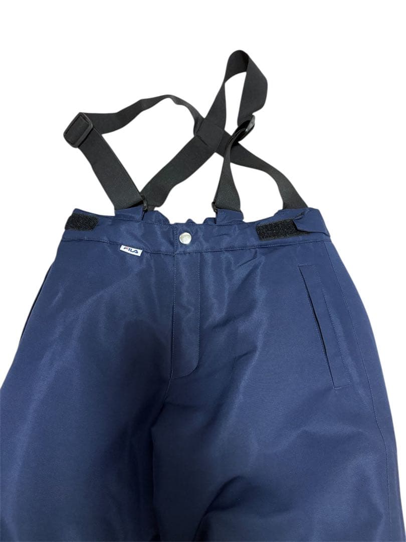 新品スキースノボウェア150FILAフィラ上下セパレートセットサイズ調整可能