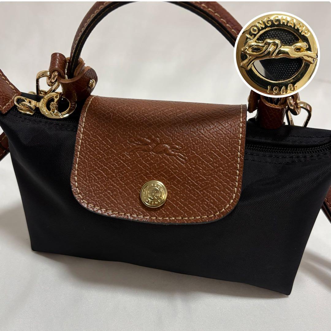 ロンシャン ルプリアージュ ミニ ショルダー ポシェット 2way XSナイロン