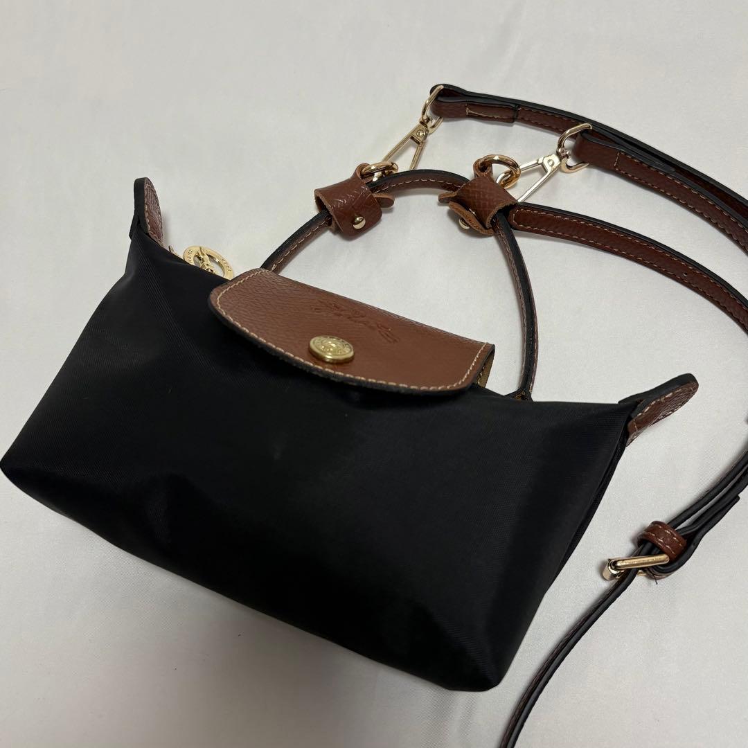 ロンシャン ルプリアージュ ミニ ショルダー ポシェット 2way XSナイロン