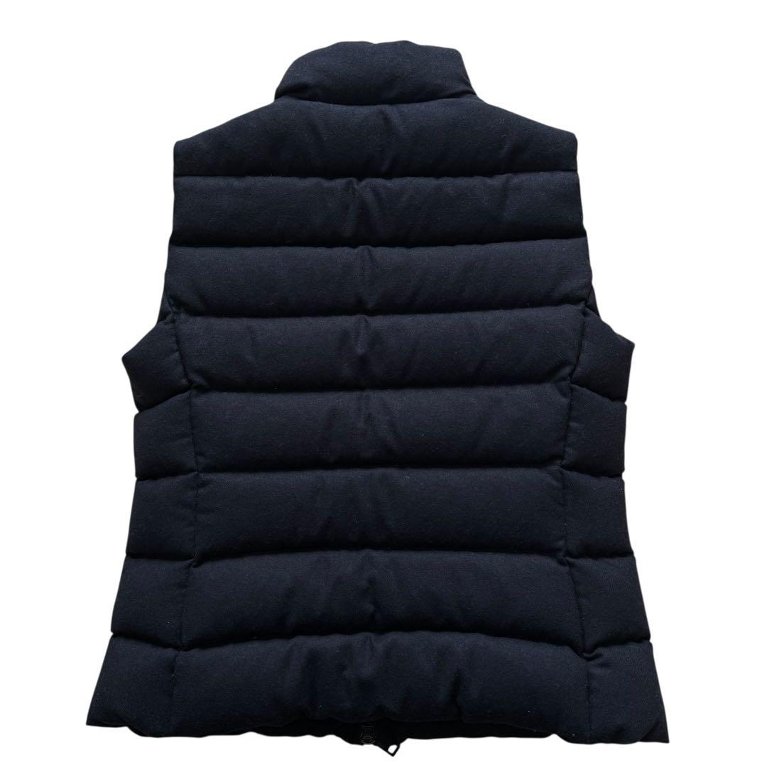 MONCLER GHANY ガーニー ダウンベスト ワッペンロゴ ウール S