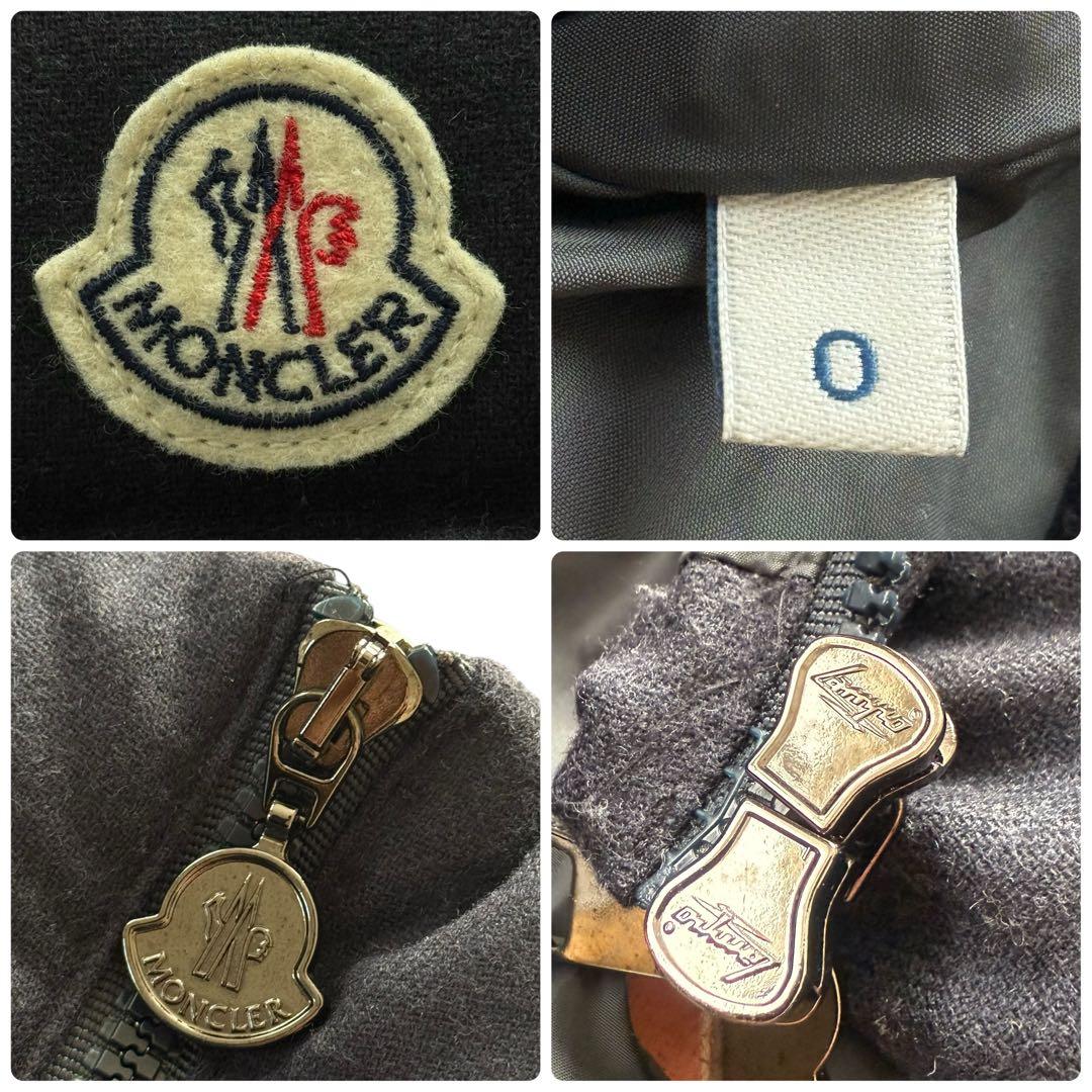 MONCLER GHANY ガーニー ダウンベスト ワッペンロゴ ウール S