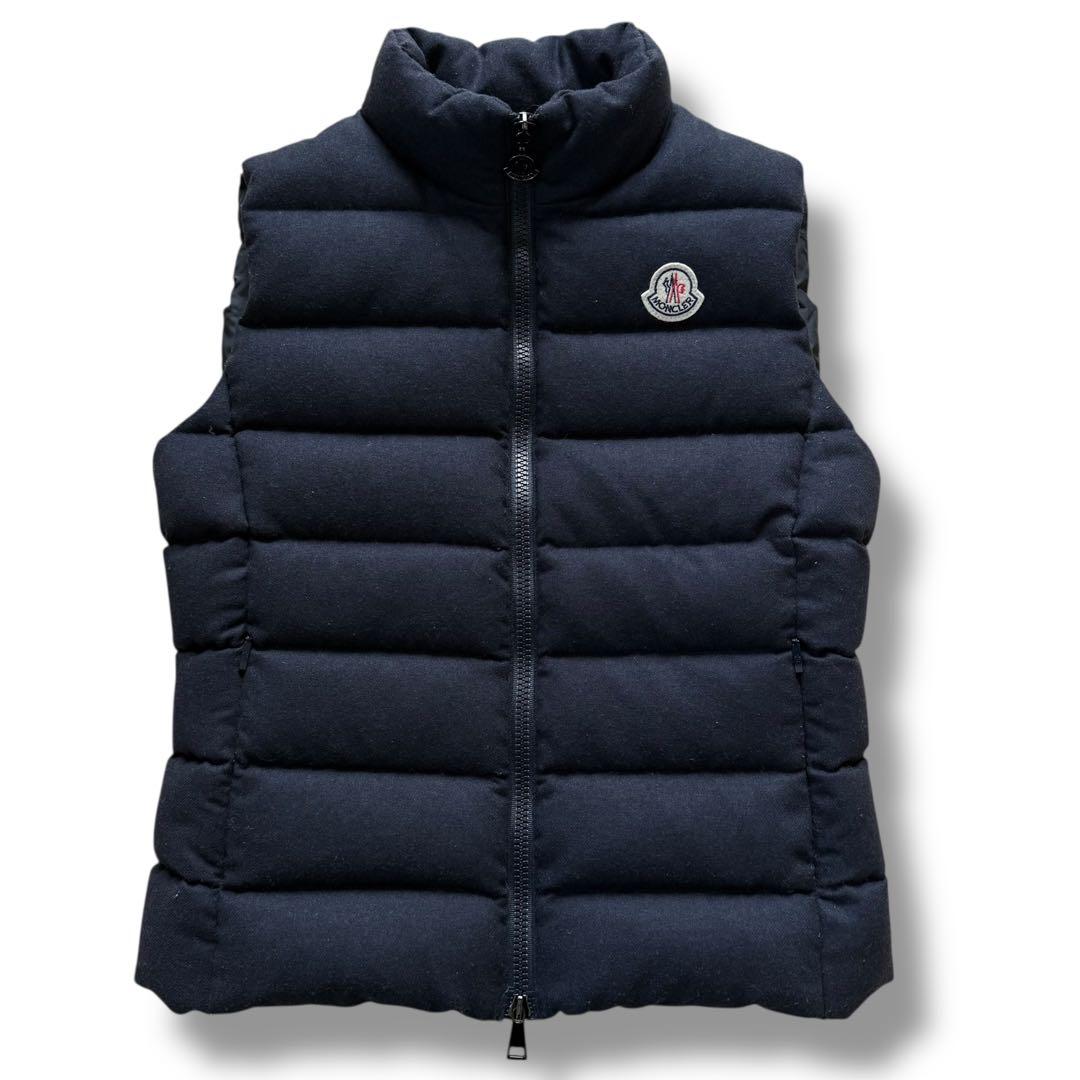 MONCLER GHANY ガーニー ダウンベスト ワッペンロゴ ウール S