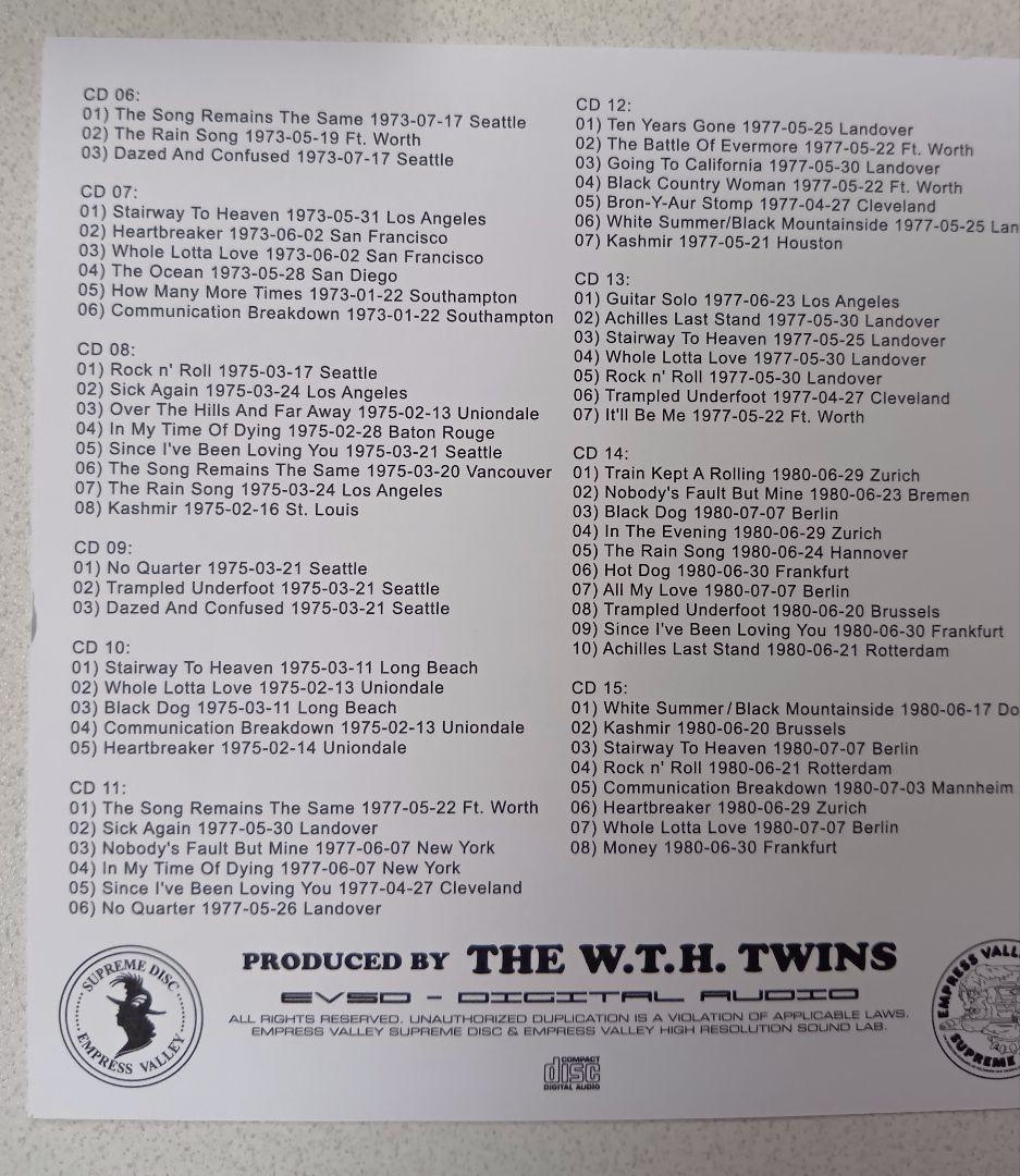 LED ZEPPELIN EVOLUTION IS TIMING 初回デザイン