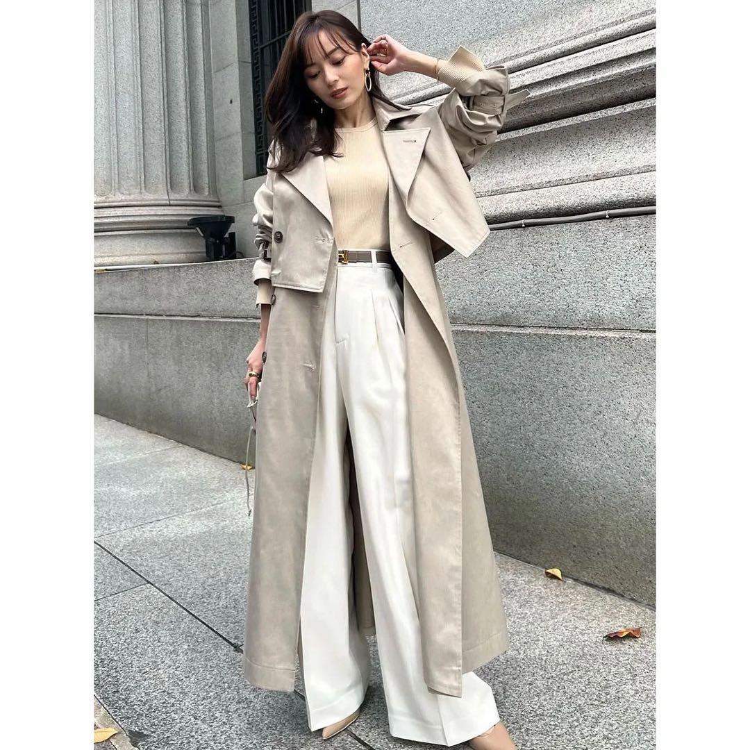 【新品】anuans アニュアンス　3wayトレンチコート