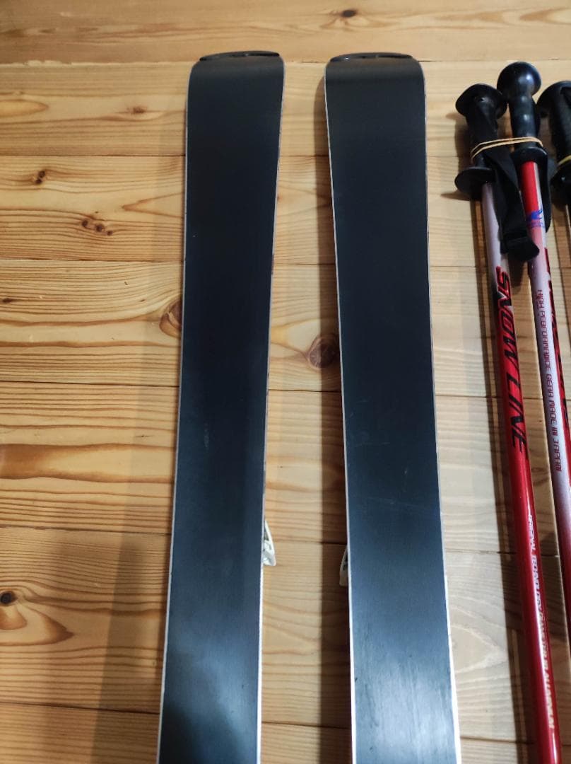 【中古】Atomic X-Can 2 スキー 板／130㎝スキーブーツ、ストック