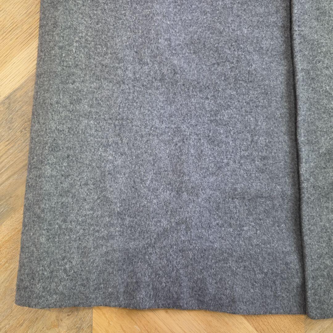 クリスチャンディオール グレー チェスターコート ウール混紡 y54