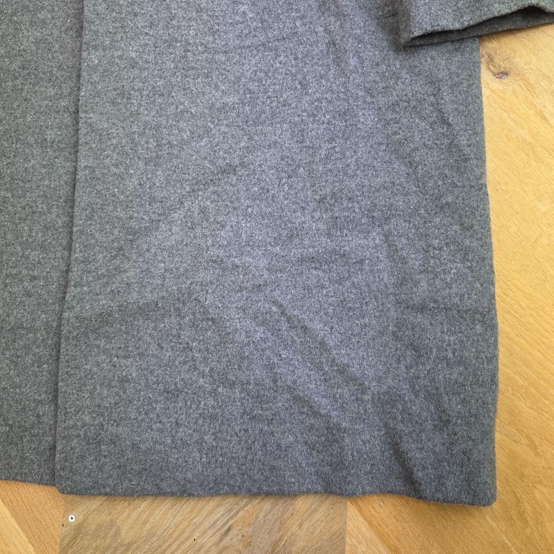 クリスチャンディオール グレー チェスターコート ウール混紡 y54