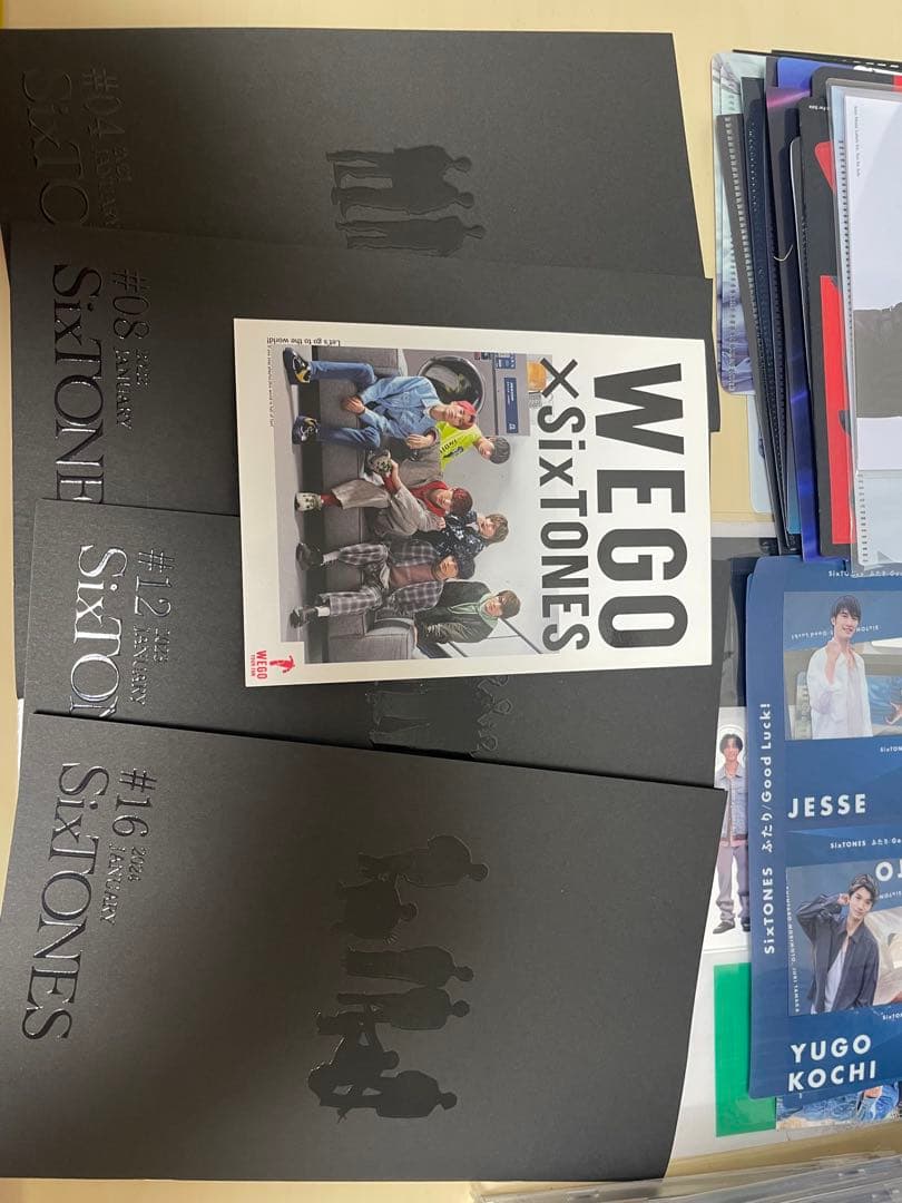 SixTONES シングル まとめ　会報/その他公式グッズ