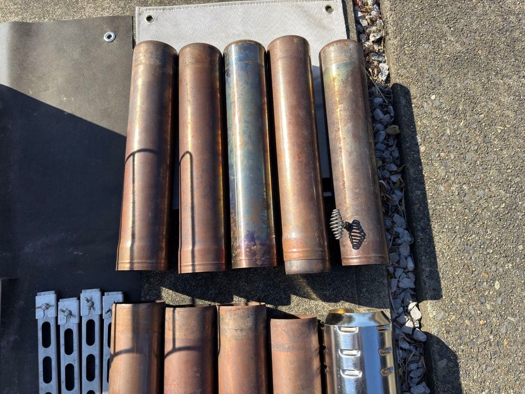 kozzyウィンナーウェルノマドビュー　Lサイズ　延長煙突、二重煙突