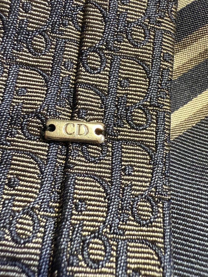 ディオール Dior ネクタイストライプ オブリーク ジャガードトロッター