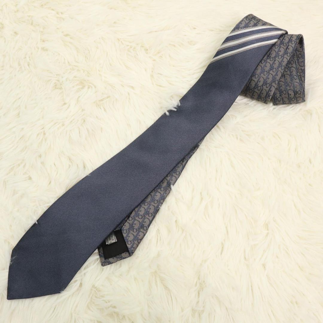 ディオール Dior ネクタイストライプ オブリーク ジャガードトロッター