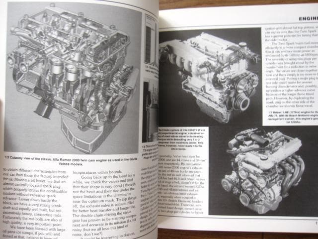 洋書 HOW TO POWER TUNE ALFA ROMEO TWIN-CAM