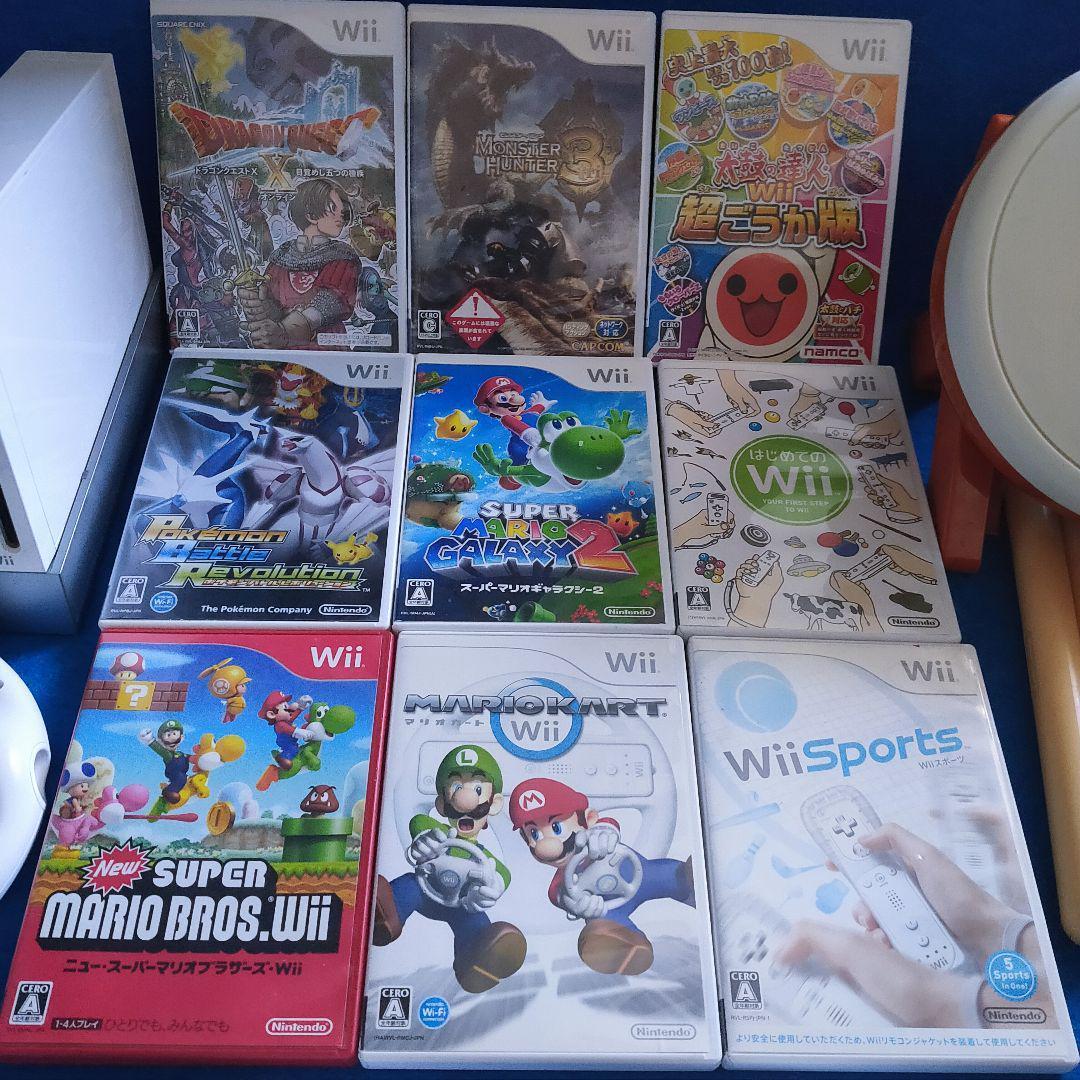 太鼓の達人 マリオカート ポケモン　タタコン　wiiリモコン wiiハンドル