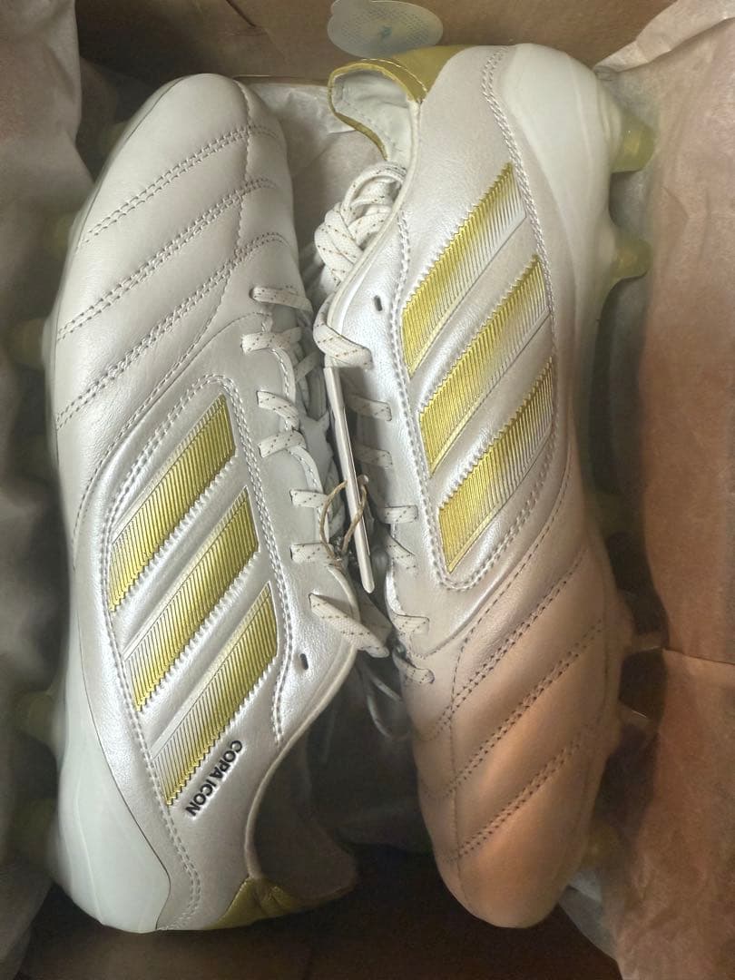 adidas COPA ICON コパアイコン2 ホワイト/ゴールド 25.0