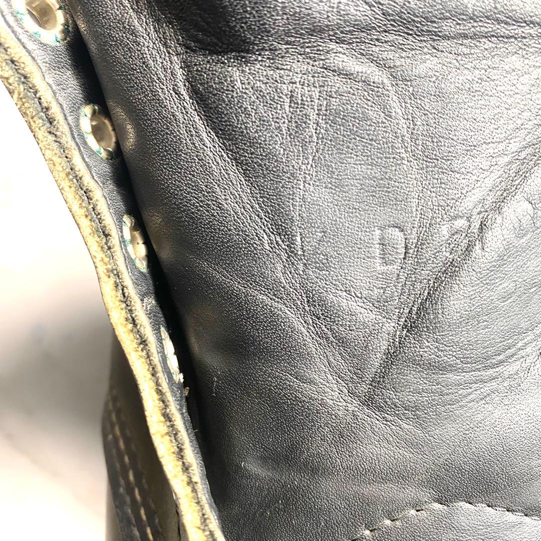 【美品 廃盤 】レッドウィング 8137 ブラックアウト モックトゥ 25.5