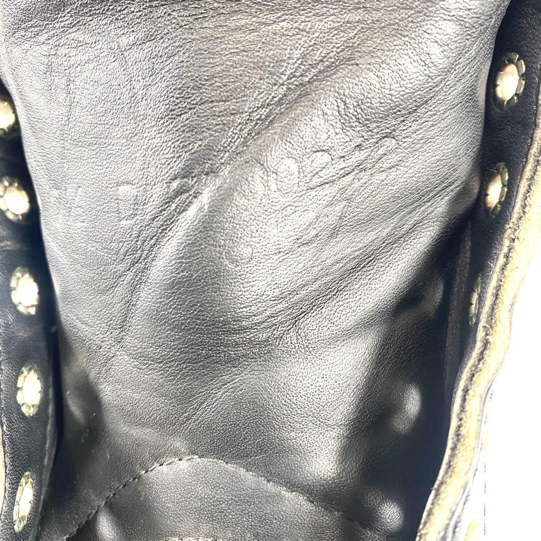 【美品 廃盤 】レッドウィング 8137 ブラックアウト モックトゥ 25.5