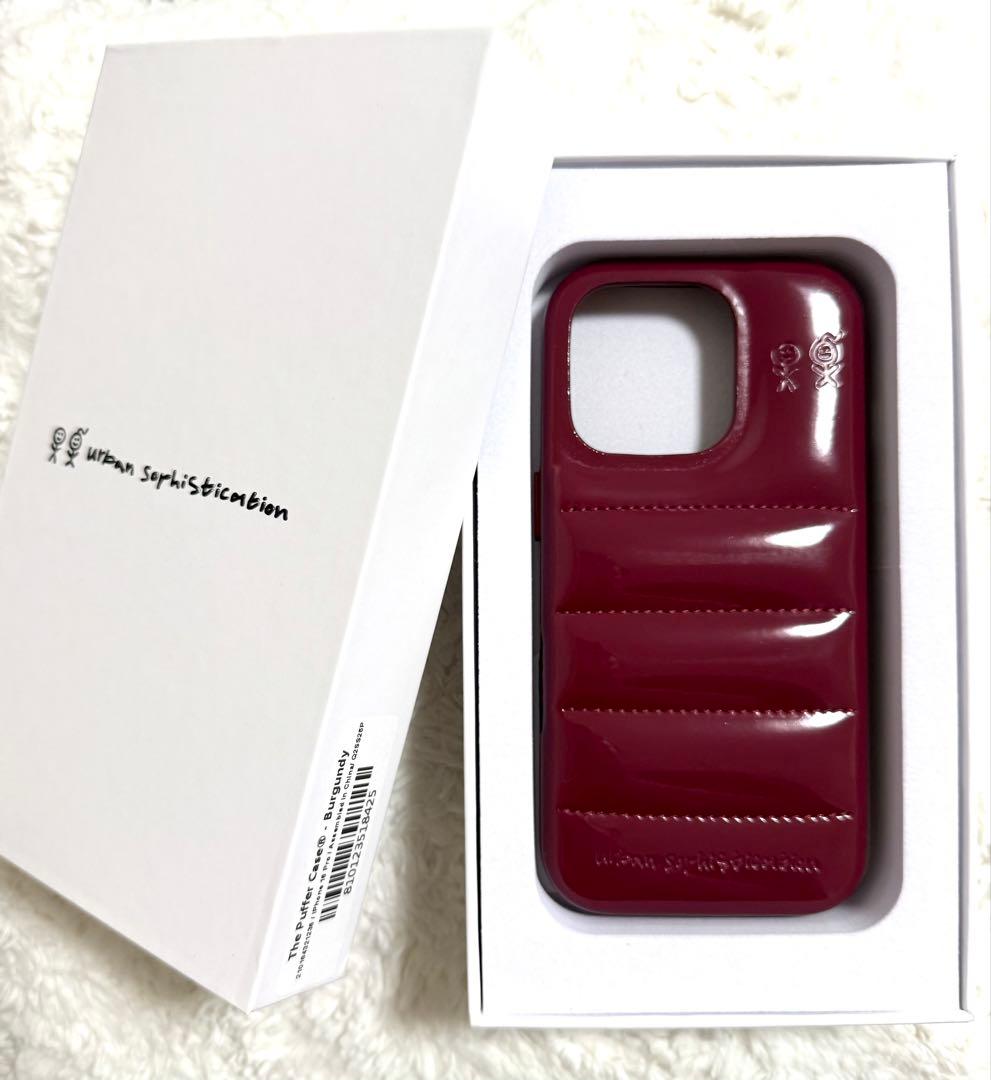 【新品】アーバンソフィスティケーション　バーガンディ　iphone16pro