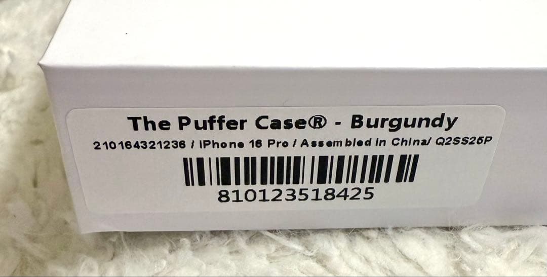 【新品】アーバンソフィスティケーション　バーガンディ　iphone16pro