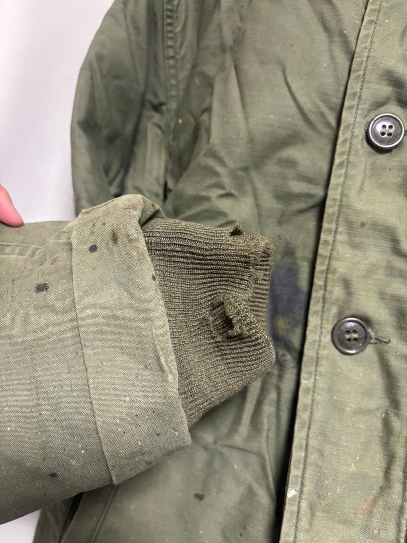 【希少】US.NAVY（ユーエスネイビー）　米軍　デッキジャケット