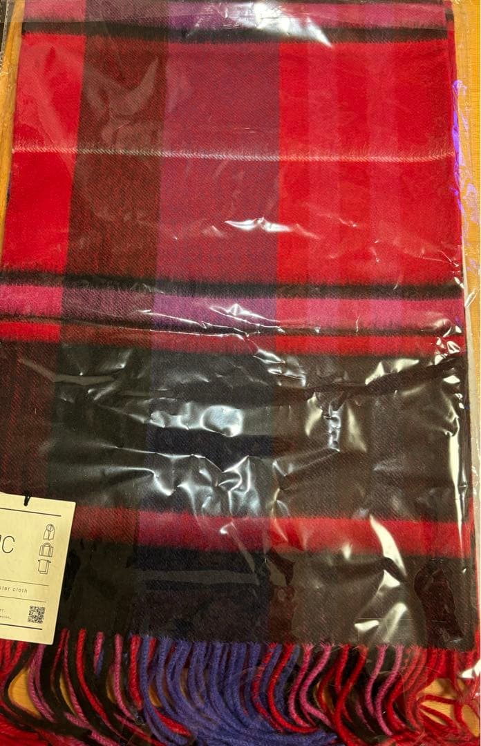 IMC カシミヤ100%大判ストール