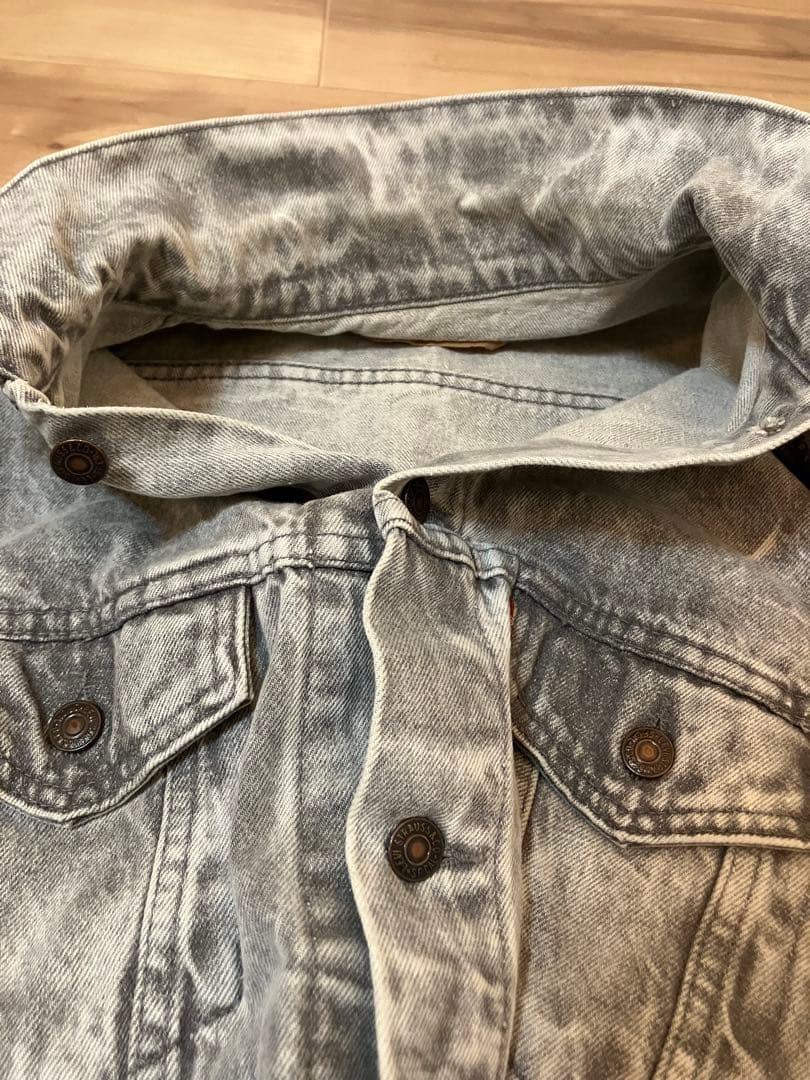 80's Levi's 70507-0261 ブラック デニムジャケットUSA製