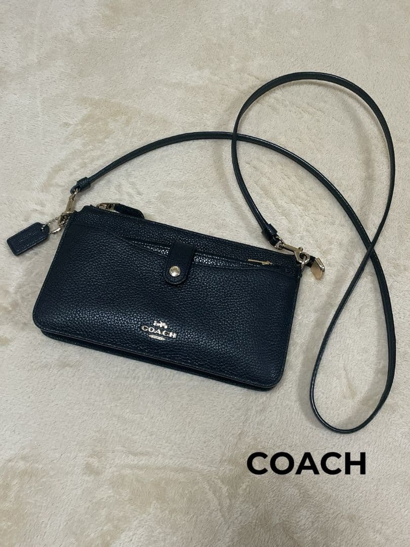 COACH コーチ ショルダーバッグ ウォレット 3way ブラック