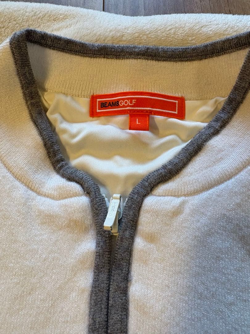 BEAMS GOLF 裏付きニットセーター