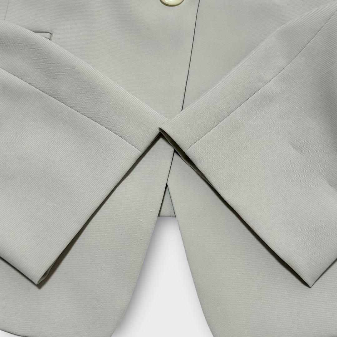 ニューヨーカー スカートスーツ 大きいサイズ 17号 3XL位 ライトグレー