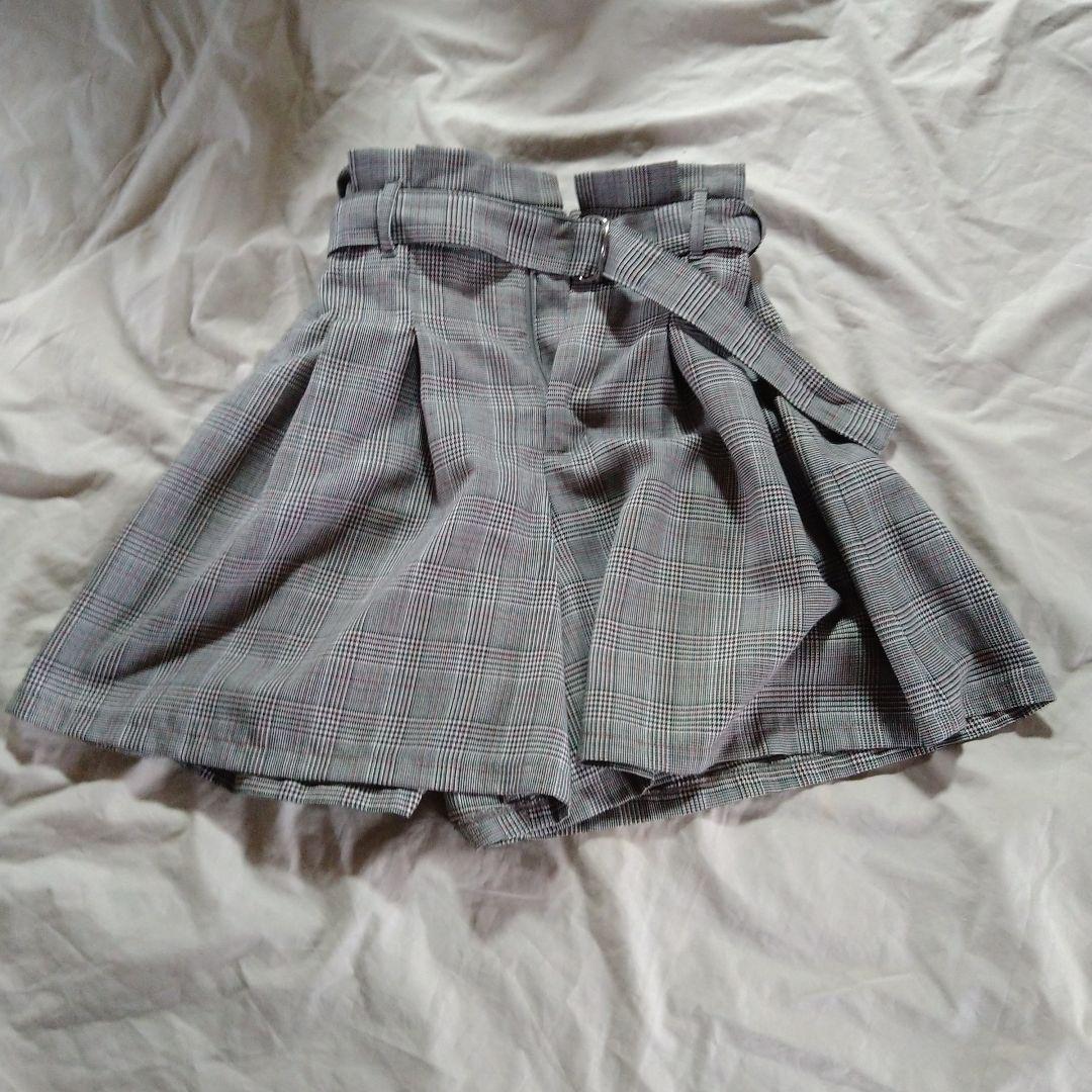 150 ELLE　卒服　グレンチェック　グレー系