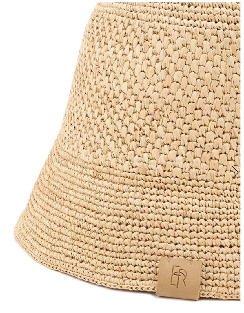 ETRE TOKYO ラフィアクロシェハット