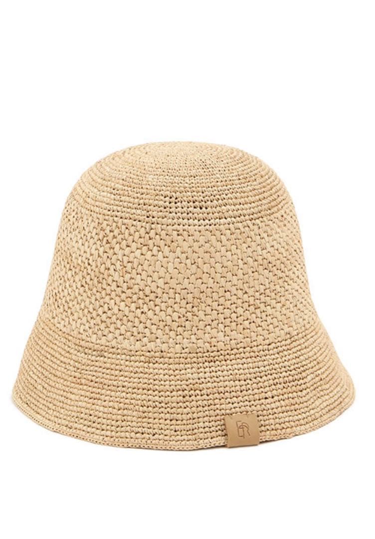 ETRE TOKYO ラフィアクロシェハット