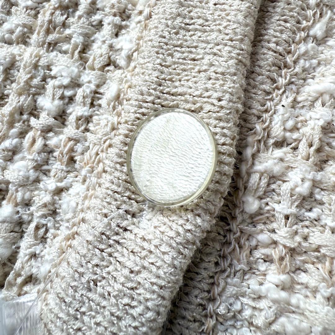 新品 カジュアルも、きちんとも ツイード柄のニットジャケット 北欧暮らしの道具店