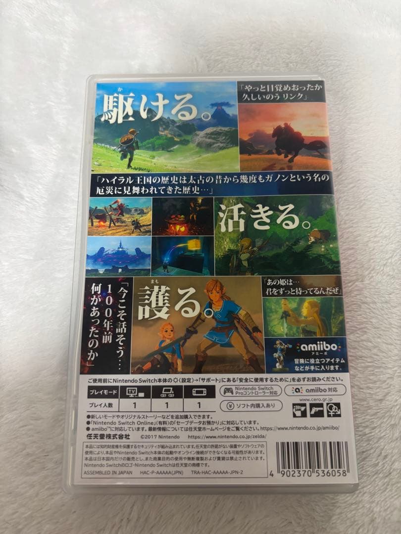 ゼルダの伝説 ティアーズ オブ ザ キングダム 　　　　　　ブレスオブザワールド